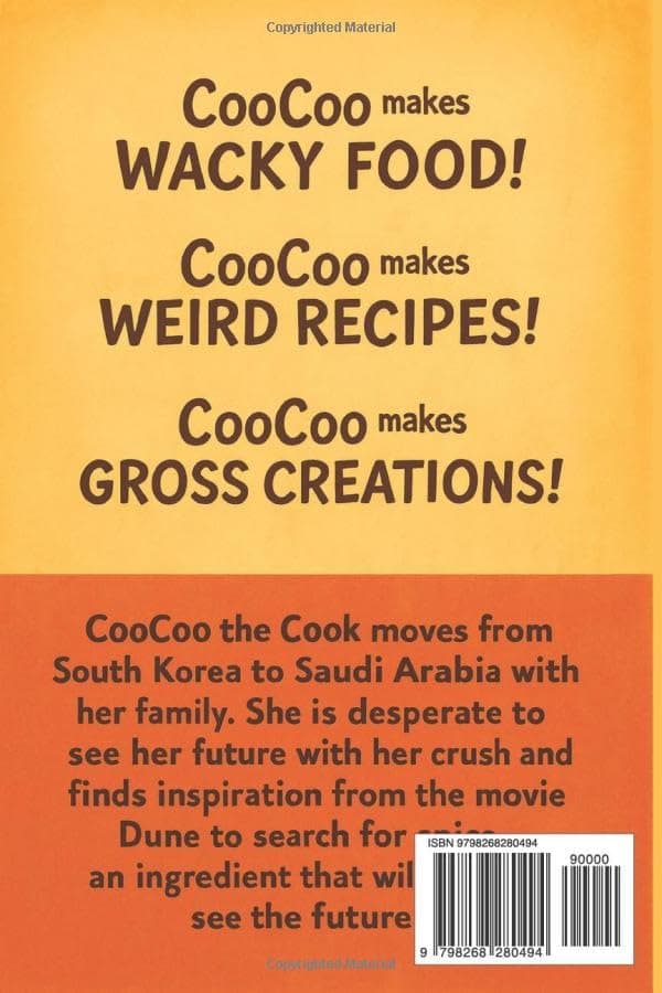 CooCoo the Crazy Cook - The Sand Fortune Teller — back cover
